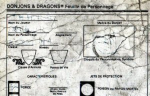 Extrait feuille perso